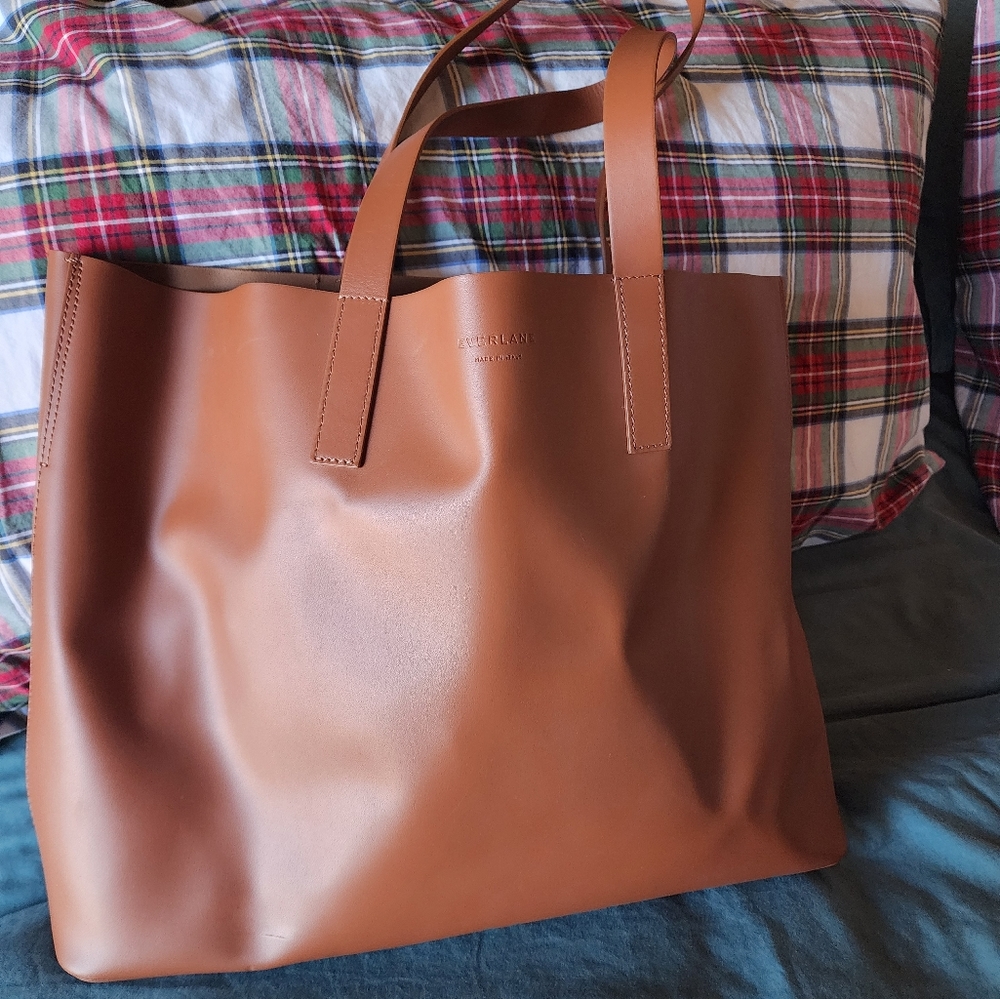 Everlane The Day Market Tote bag Cognac
